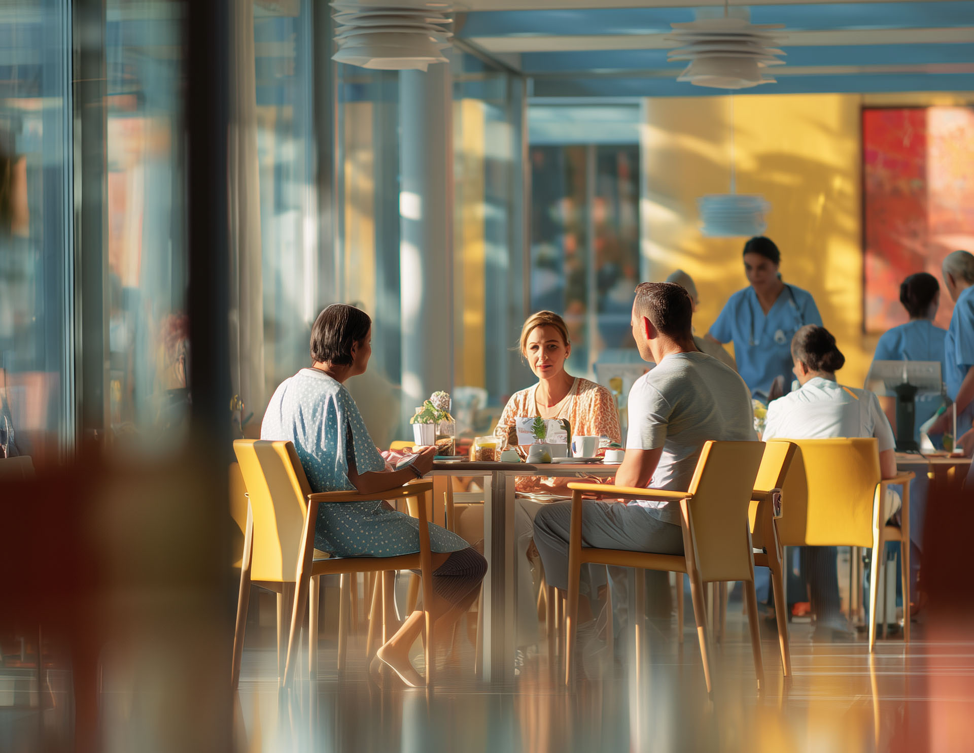 CONTENTO Krankenhaus Cafeteria